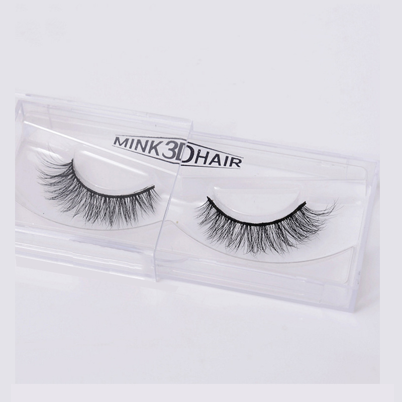 1 Pair 3D Mink Eyelashes Handmade False Eye Lashes Thick Natural Fashion Beauty Makeup Tools Cosmetics Products No.04