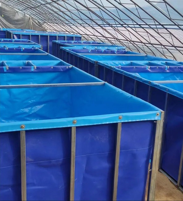 Water tank tarpaulin