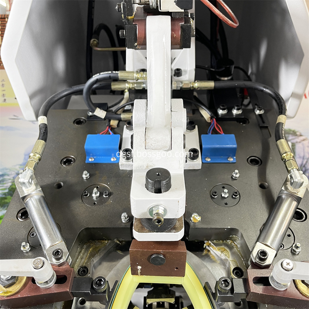 Recondtitioned 9 Pincer Hydraulic Toe Lasting Machine With Hot Melt 6 Jpg