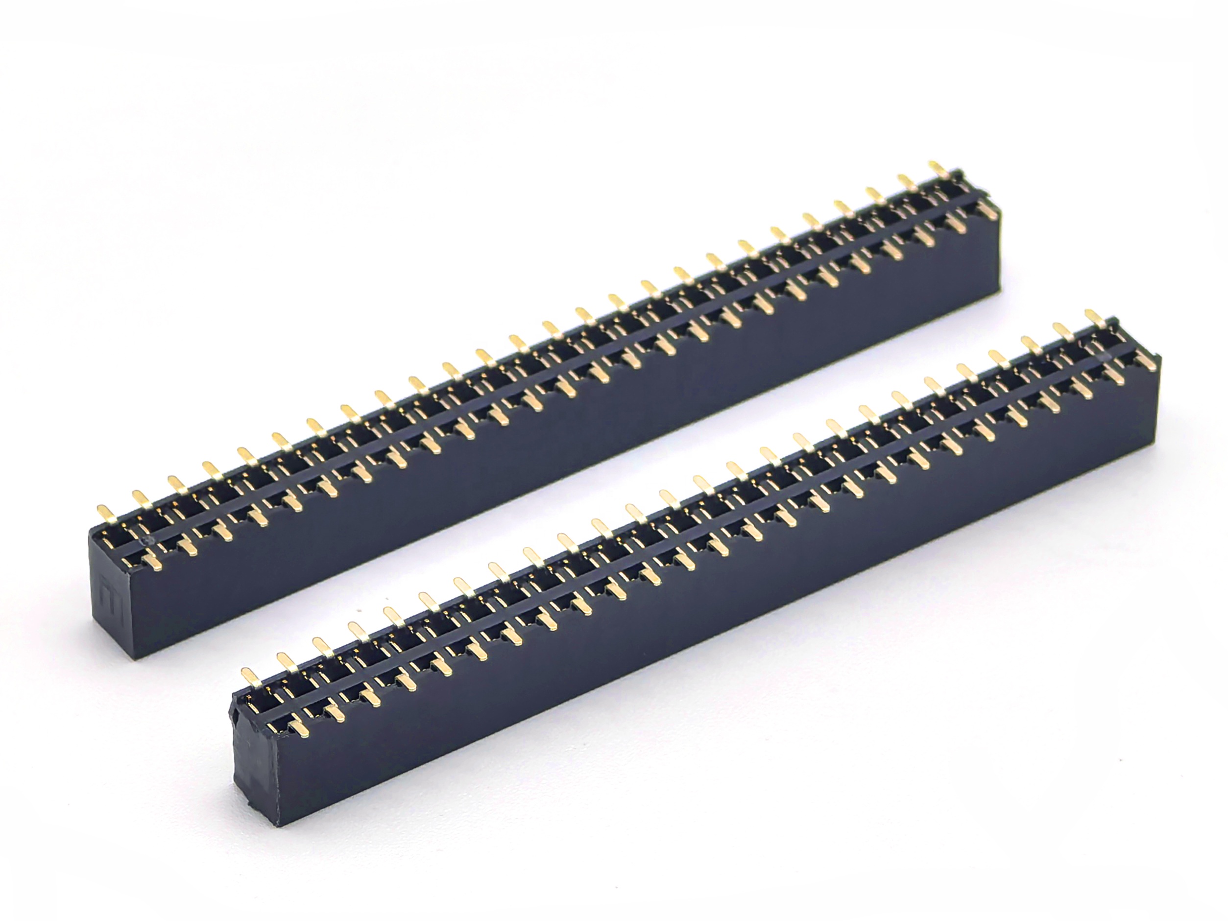 2.54mm Pitch Female Header Connector Dual Row SMT H:8.5mm  U-Type 2*26P