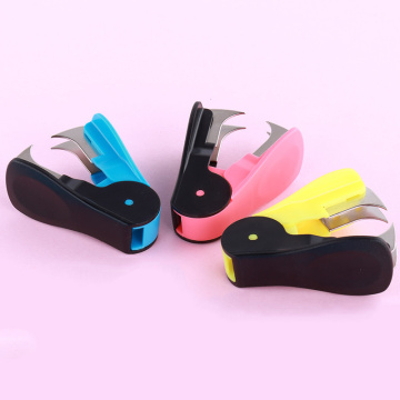 Colorful Metal Mini Staple Remover Easy Use For Normal Staple Binding Office Tools School Supplies