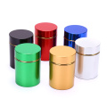 Smell Proof Container Aluminum Herb Stash Metal Sealed Can Tea Strage Bottles Jars Boxes