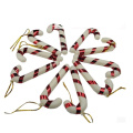 6 Pcs/lot Christmas TREE Hanging Candy Cane Ornaments Festival Party Xmas Tree Decoration Christmas Decoration Supplies