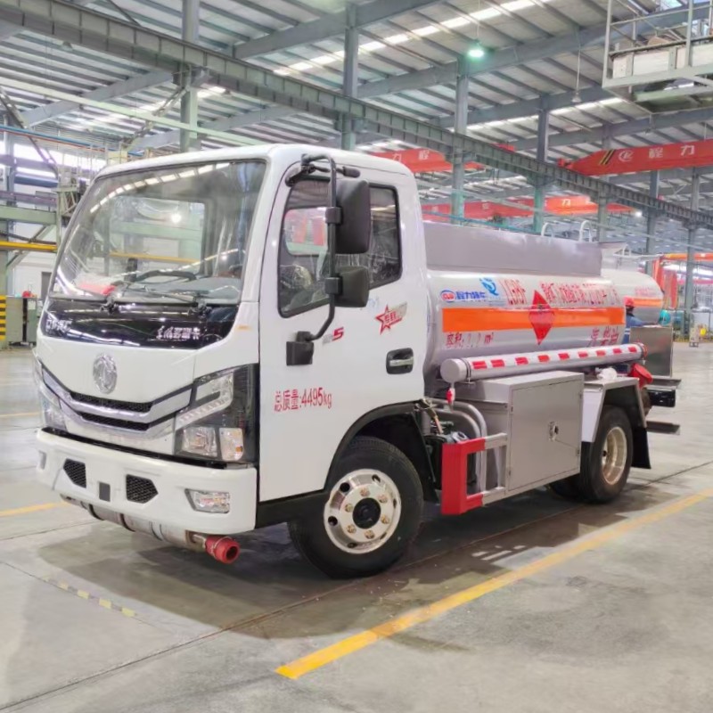 big oil tanker truck