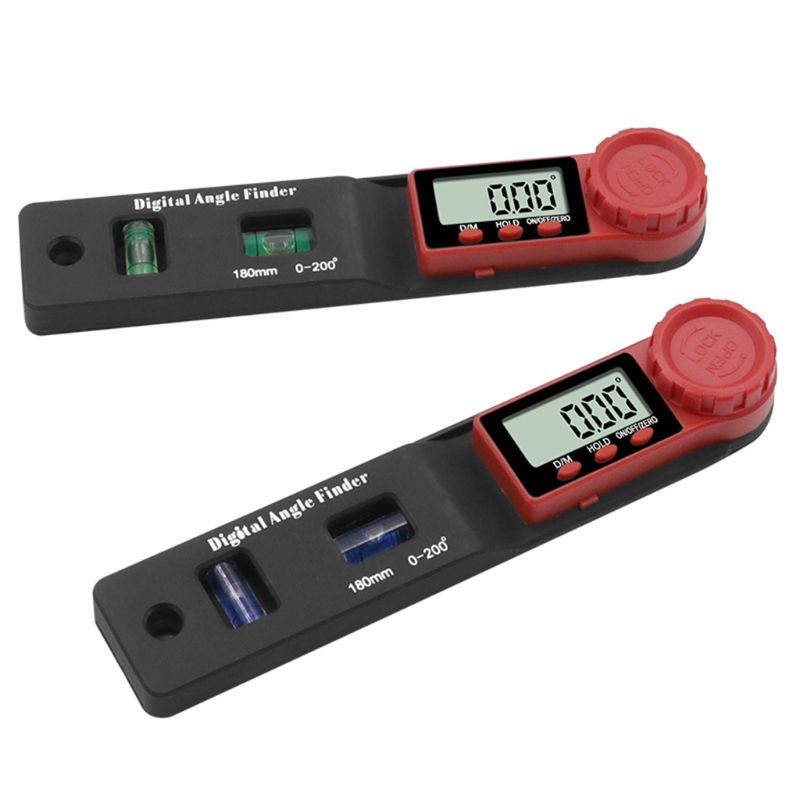 Digital Protractor Angle Finder Inclinometer electronic Level 200 degree with without Magnets Level angle slope test Ruler