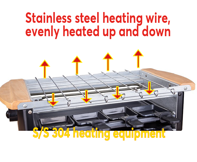 1200w With Soup Grill Plate 4