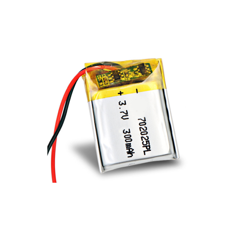 3.7V 300mAh 702025 Li-polymer Rechargeable Battery for Mp3 Bluetooth headset speaker video recorder wireless mouse Li-ion cells