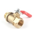 Copper Agriculture Machine Garden Water Connectors Medicated Plunger Pump Garden Sprayer 14mm Ball Valve Switch Wire Connector