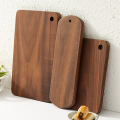 Black walnut cutting board solid wood pizza board whole wood without splicing cutting board western steak board wooden tray