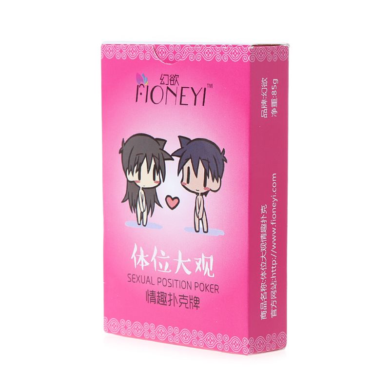 Adult Sex Poker Couple Erotic Love Sexy Posture Night Bar KTV Playing Card Game