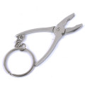 Mini Wire Stripper Pliers Crimping Tool Portable Stainless Steel Multi-tool Woodworking Keychain Ring Nipper Hand Tools
