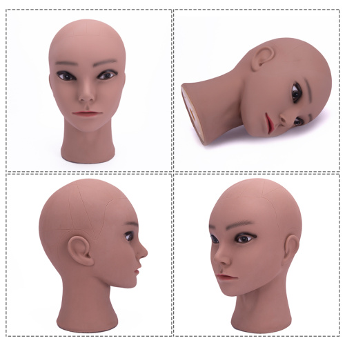 Practice Making Wigs Doll Bald Mannequin Silicone Head Supplier, Supply Various Practice Making Wigs Doll Bald Mannequin Silicone Head of High Quality