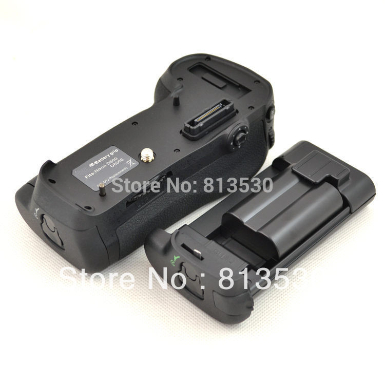 MB-D12 Battery Grip + EN-EL15 Full Decode Battery for Nikon D800 D800E D810 Digital SLR Cameras.