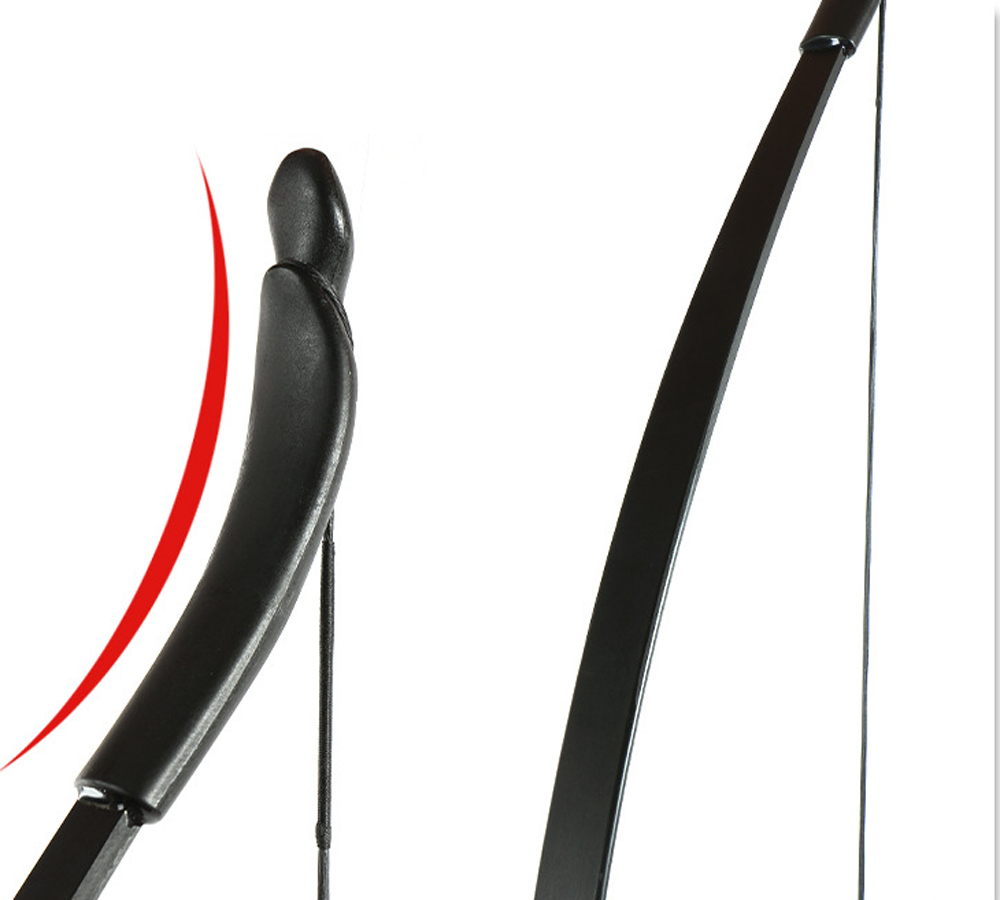 Simple bow and arrow set entry-level recurve bow 30/40 pounds optional archery entertainment novice professional bow