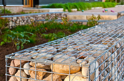 welded gabion wal