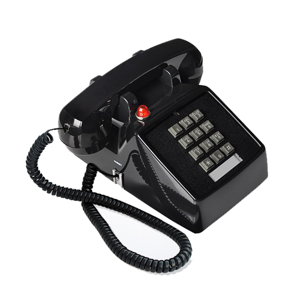 Corded Single Line Telephone Retro Telephones Land Line Old Fashion Hearing Impaired Landline Telephones for Seniors Home Hotel