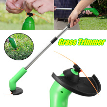 Portable Grass Trimmer Cutter Lawn Mower Outdoor Garden Weed Remover Cordless Steel Weed Edger Cutter Machine Park Garden Tool