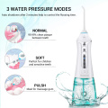 Destone Oral Irrigator Cordless Dental Water Flosser 300ML Portable Teeth Cleaner with IPX7 Waterproof 3 Modes Water Flossing