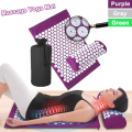 New Massage Mat Acupressure Mat 68cm*43cmCushion Mat Relieve Back Body Pain Spike Yoga Mat Pillow Relaxation Body esterilla yoga