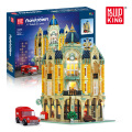 City Streetview Series MOC-17366 The Corner Post Office Building Blocks Antique Collection Shop Bricks Children Toys Kids Gifts