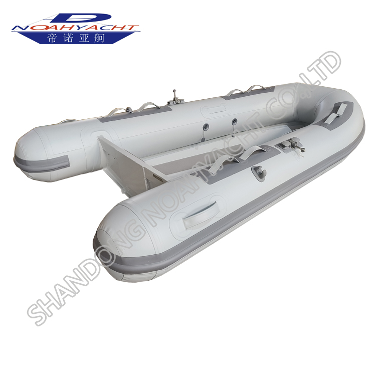 hypalon tube aluminum rib