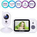 303B wireless security camera surveillance baby pet video monitor 3.5 inch LCD IR Night Vision Baby Intercom Temperature Monitor