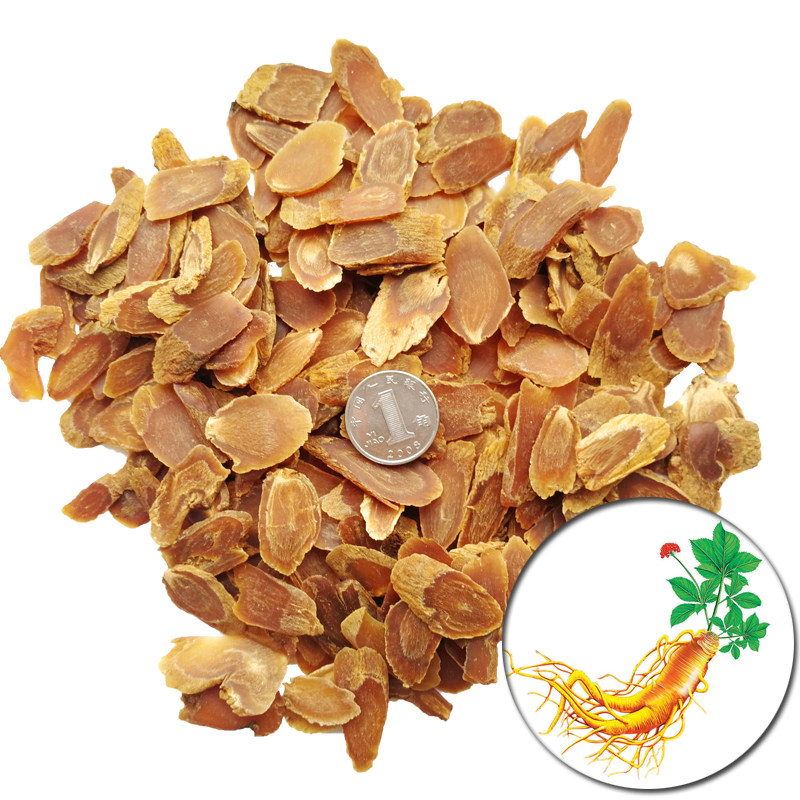 Dried Korean Red Ginseng Root Slices 6 Years Root