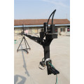 jib crane 8m 2-axis ctagon pan tilt head portable camera crane dslr with dolly and monitor Factory supply