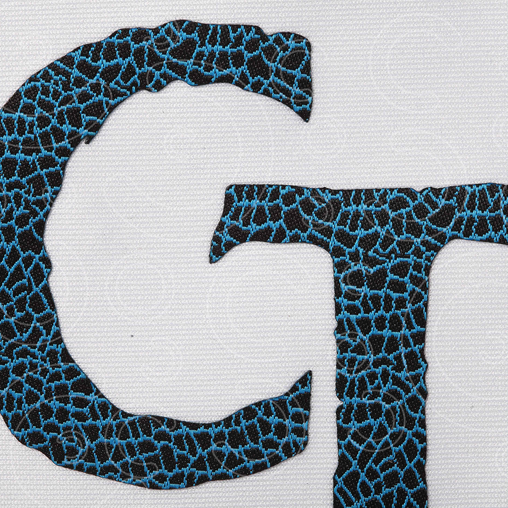 Woven material film heat transfer label