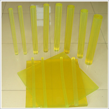 light yellow polyurethane rods,pu rods made with polyether