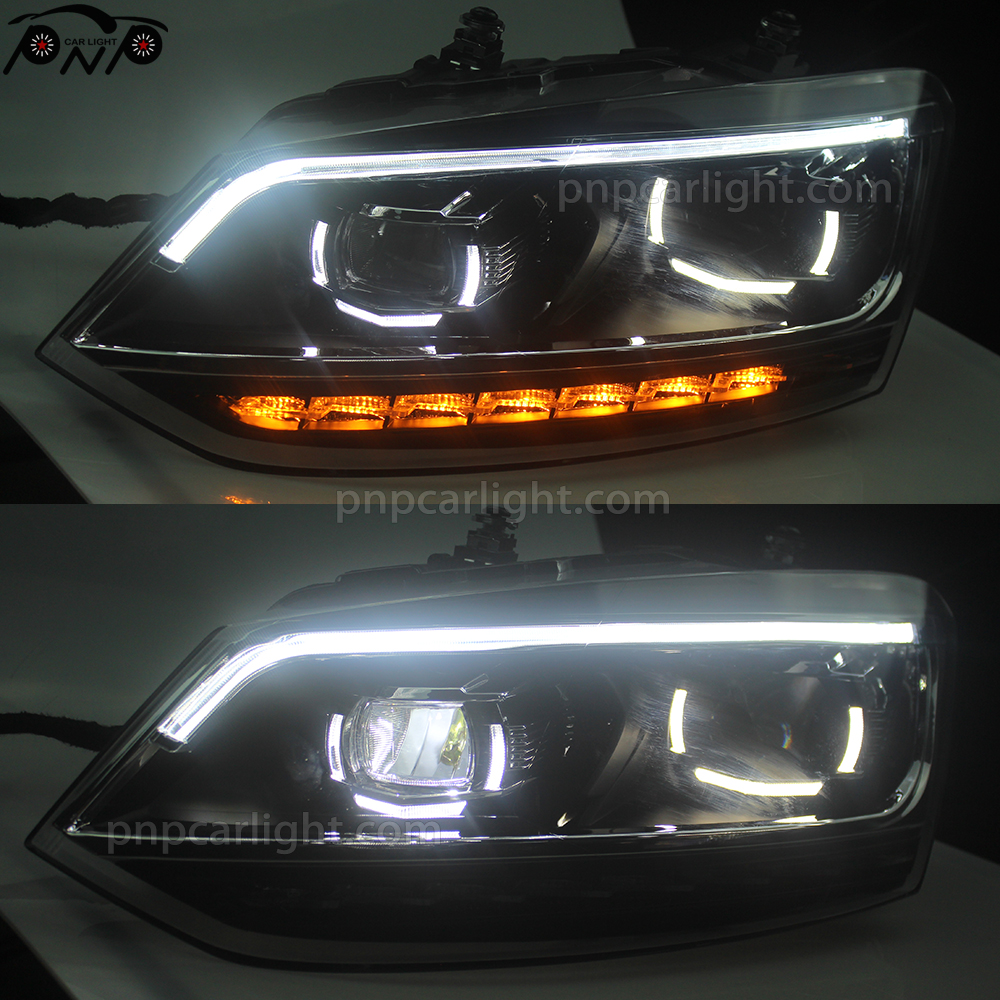 vw polo headlight