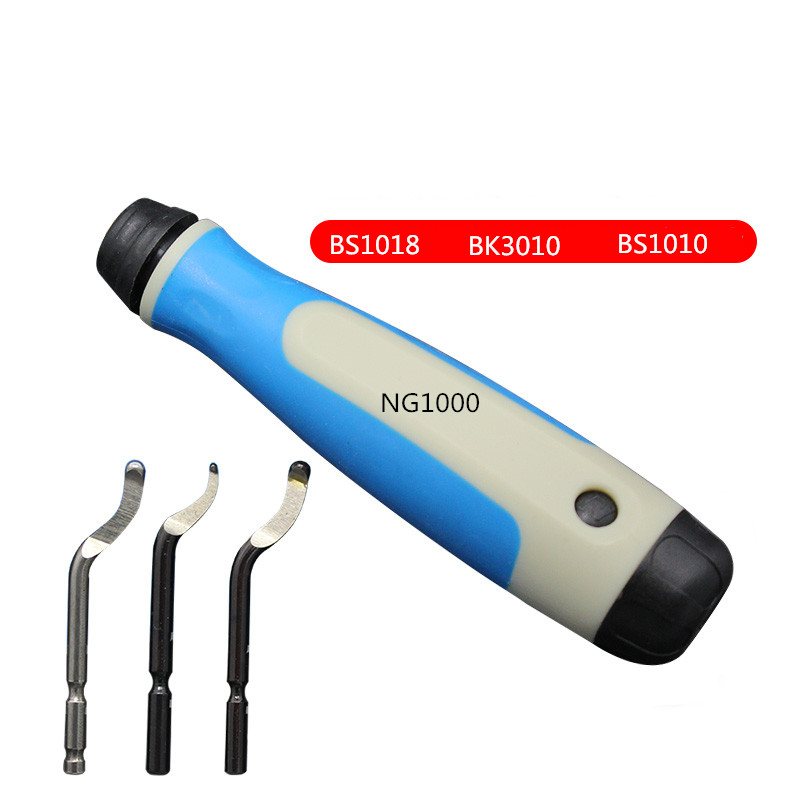 High Quality Stainless Steel Deburring Blade BS1018 Manual Trimmer Bit BS1010 Tool BK 3010 Plastic Knife