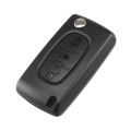 KEYYOU Remote key Case for Peugeot 207 307 308 407 607 807 For Citroen C2 C3 C4 C5 C6 Flip Folding Car Key shell 2/3/4 Buttons