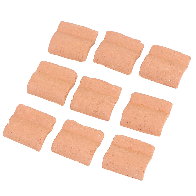 25pcs Miniature Silica Gel Mould for Roof Tile Turning Mould Scenario Sand Table Diy Material House Roof Building Scene model