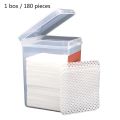 Drop Ship 100pcs Disposable Cotton Pad Eyelash Extension Glue Removing Bottle Mouth Wipes