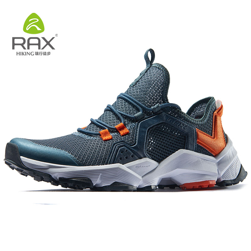 RAX Outdoor Breathable Hiking Shoes Men Lightweight Walking Trekking Sneakers Women Antiskid Mountain Climbing Shoes Waterproof