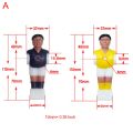 4pcs Foosball Men Replacement Soccer Table Player Football Machine Accessories 24BD