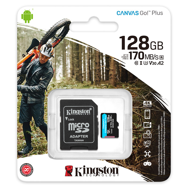 Kingston Micro SD Card 32GB UHS-I U3 flash Memory Cards 64GB Class 10 90MB/S Microsd TF Card 128GB Support HD 3D 4K Video