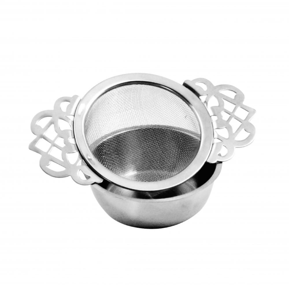 tea bag strainer with holder China Manufacturer