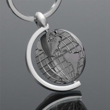 1Pc Mental Creative Earth Globes Keyring Keychain Geography Key Chains Keyfob Key Rings Charms for Kids Men Gifts Accessories
