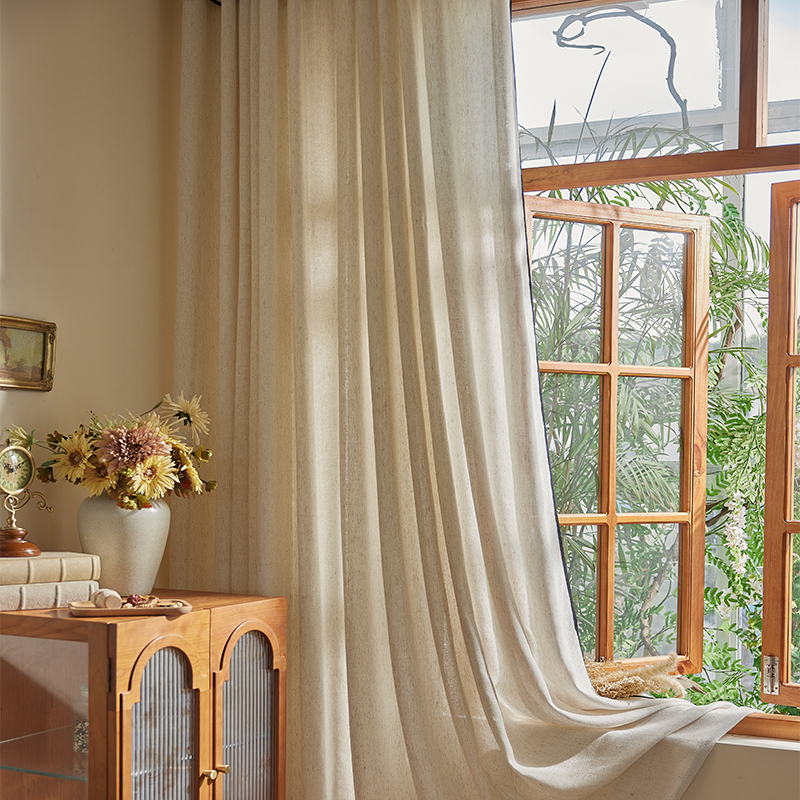 Breathable Linen Curtains