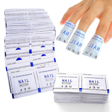 New 50 Pcs Gel Polish Remover Pads Bags Foil Nail Art Cleaner DIY Manicure Tool Nail Women's Makeup Nail Accessories