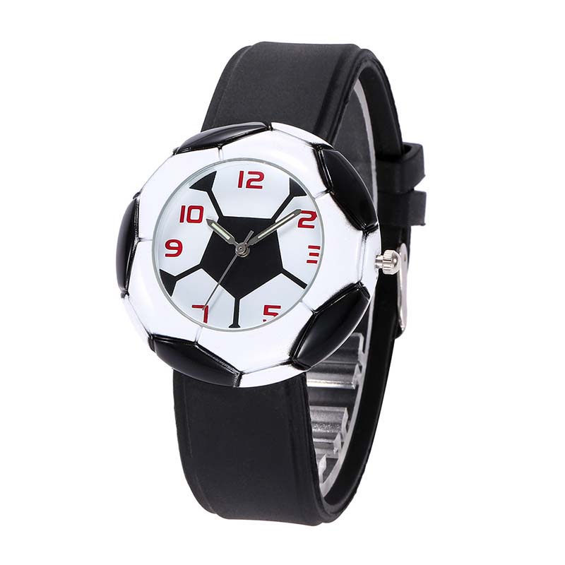 2018 Football World Cup Football Soccer Pattern Quartz Watch Unisex Sport Wristwatches Soft Comfortable Watch Gift For Men Teens