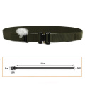 HSSEE 4.3cm heavy duty tactical belt high quality polyamide quick release metal buckle military army belt unisex sports belt