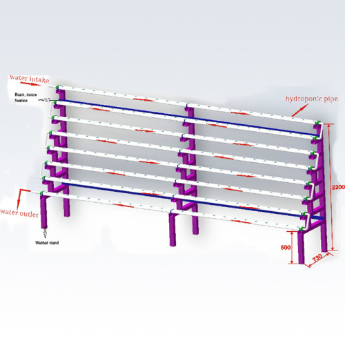 Large 3m Tunnel A-Frame Hydroponic system Manufacturers and Large 3m Tunnel A-Frame Hydroponic system Suppliers