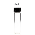 LAB 3ml to 50ml Transparent clear Glass sample bottles essential oil bottle Lab Chemistry Vial Container