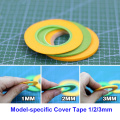 Model Painting Coloring Special Cover Tape 1mm/2mm/3mm