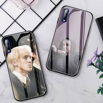 Draco Malfoy clear Phone Case For Huawei P9 10Plus 20PRO P30 Lite Back Cover Tempered Glass Cases For NOVA 3E Series