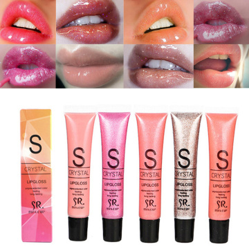 1Pc Candy jelly Color Lip Glaze Moisturizer Glitter Lip Gloss Lasting Cosmetics Nutritious Shimmer Liquid Lipstick Makeup TSLM1