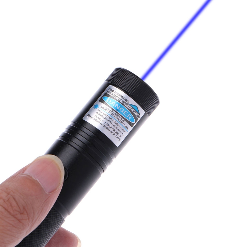 405nm 5mW 301 Blue-Purple Laser Pointer Pen Lazer Adjustable Focus Visible Beam Pointer Pen Flashlight Presenter Beam Light